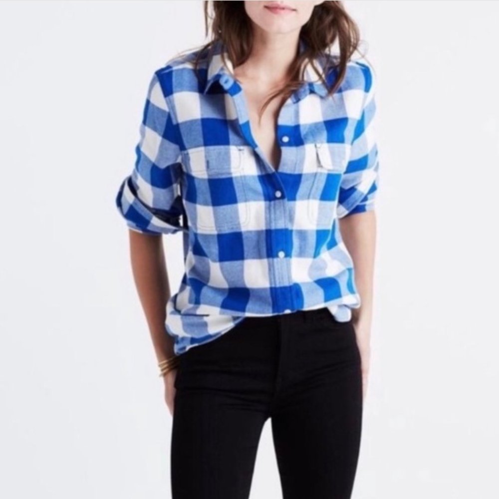 Madewell Checkered Flannel